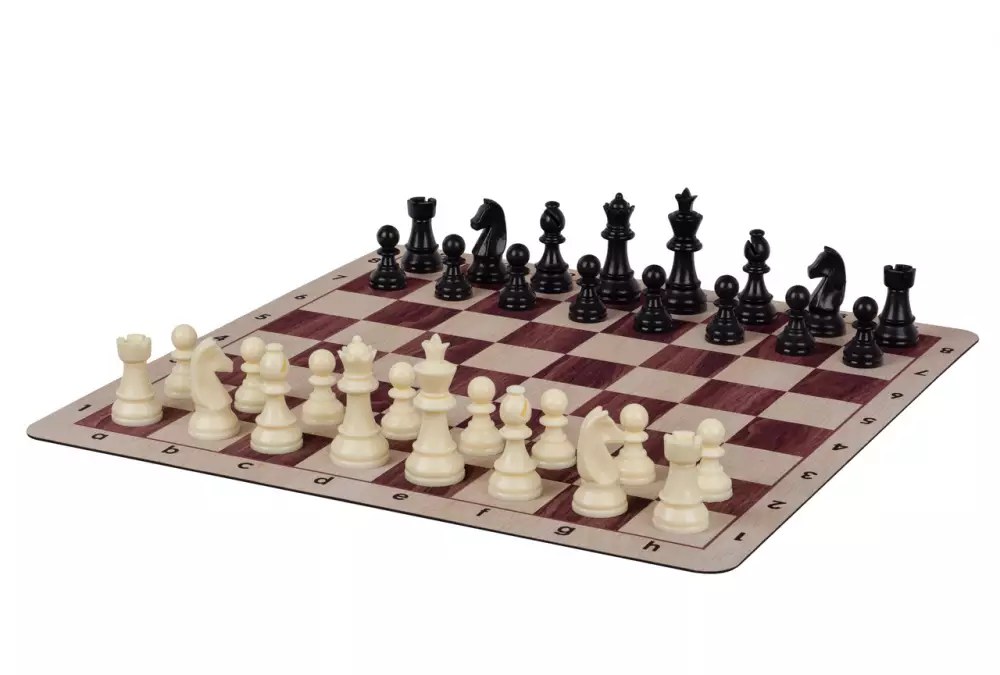 Szachownica zwijana nr 6 (51 cm), antypoślizgowy spód LIGHT